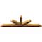 Ekena Millwork Saratoga Rough Sawn Timber Gable Bracket, Western Red Cedar, 108"W x 36"H x 6"D x 6"F, 8/12 Pitch GBW108X36X0606SAR00RWR - alternate 3